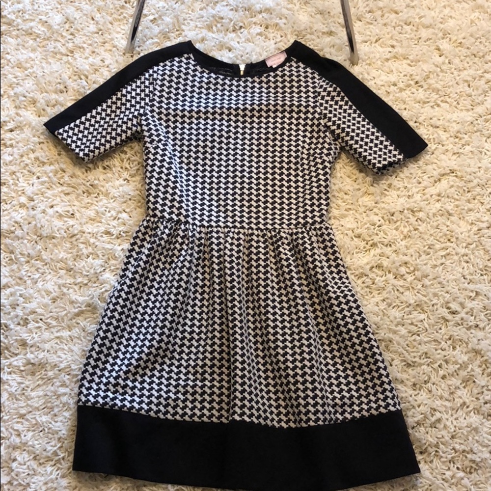 Black And White Checkered Dress - Picture 1 of 6